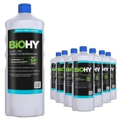 BiOHY Glas- Und Oberflächenreiniger (3x1l Flasche) | Konzentrat | Universalreiniger | Intensiv & Nachhaltig Reinigender Automatenreiniger -Bestes Waschmittel Geschäft 1f30bab9 a66d 4f15 af3c 910d5713193d