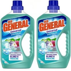 Der General Allzweckreiniger Bergfrühling Reinigungsmittel 2x750 Ml Reiniger