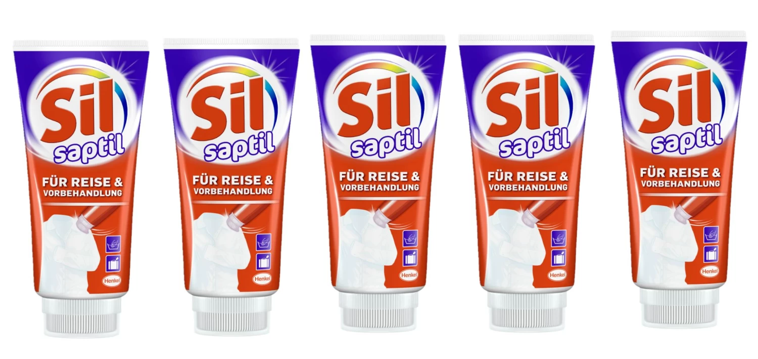 Sil Saptil Universal Fleckenentferner Reise & Vorbehandlung 2x200 Ml Reiniger 2 Sil Saptil Universal Fleckenentferner Reise & Vorbehandlung 2x200 Ml Reiniger – Bild 2