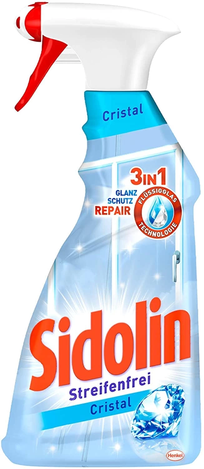 Sidolin Cristal Glasreiniger Glas Reiniger Fensterreiniger 250ml Nachfüller 2 Sidolin Cristal Glasreiniger Glas Reiniger Fensterreiniger 250ml Nachfüller – Bild 2