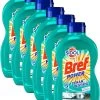 Bref Power Ceran & Stahl 6er Pack Edelstahl Reinigung 6x500 Ml Reinigungsmittel