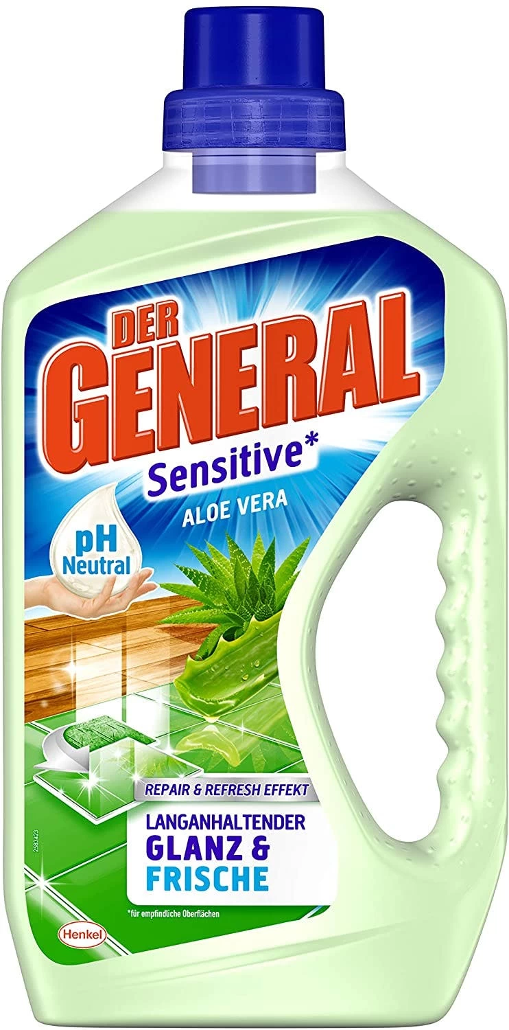 Der General Sensitive Aloe Vera 4er Pack Allzweckreiniger 4x750 Ml Reiniger 6 Der General Sensitive Aloe Vera 4er Pack Allzweckreiniger 4x750 Ml Reiniger – Bild 6