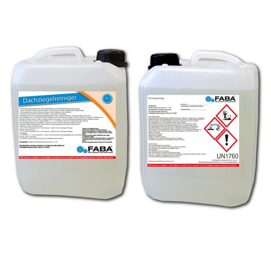 10 L Dachziegelreiniger, Dachziegel Reiniger (2 X 5 L) 10 Liter 2 10 L Dachziegelreiniger, Dachziegel Reiniger (2 X 5 L) 10 Liter – Bild 2