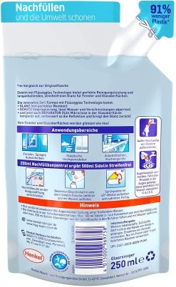 Sidolin Cristal Glasreiniger Glas Reiniger Fensterreiniger 250ml Nachfüller 12 Sidolin Cristal Glasreiniger Glas Reiniger Fensterreiniger 250ml Nachfüller -Bestes Waschmittel Geschäft 80ded3a9 4605 4d32 918b 19078724680c