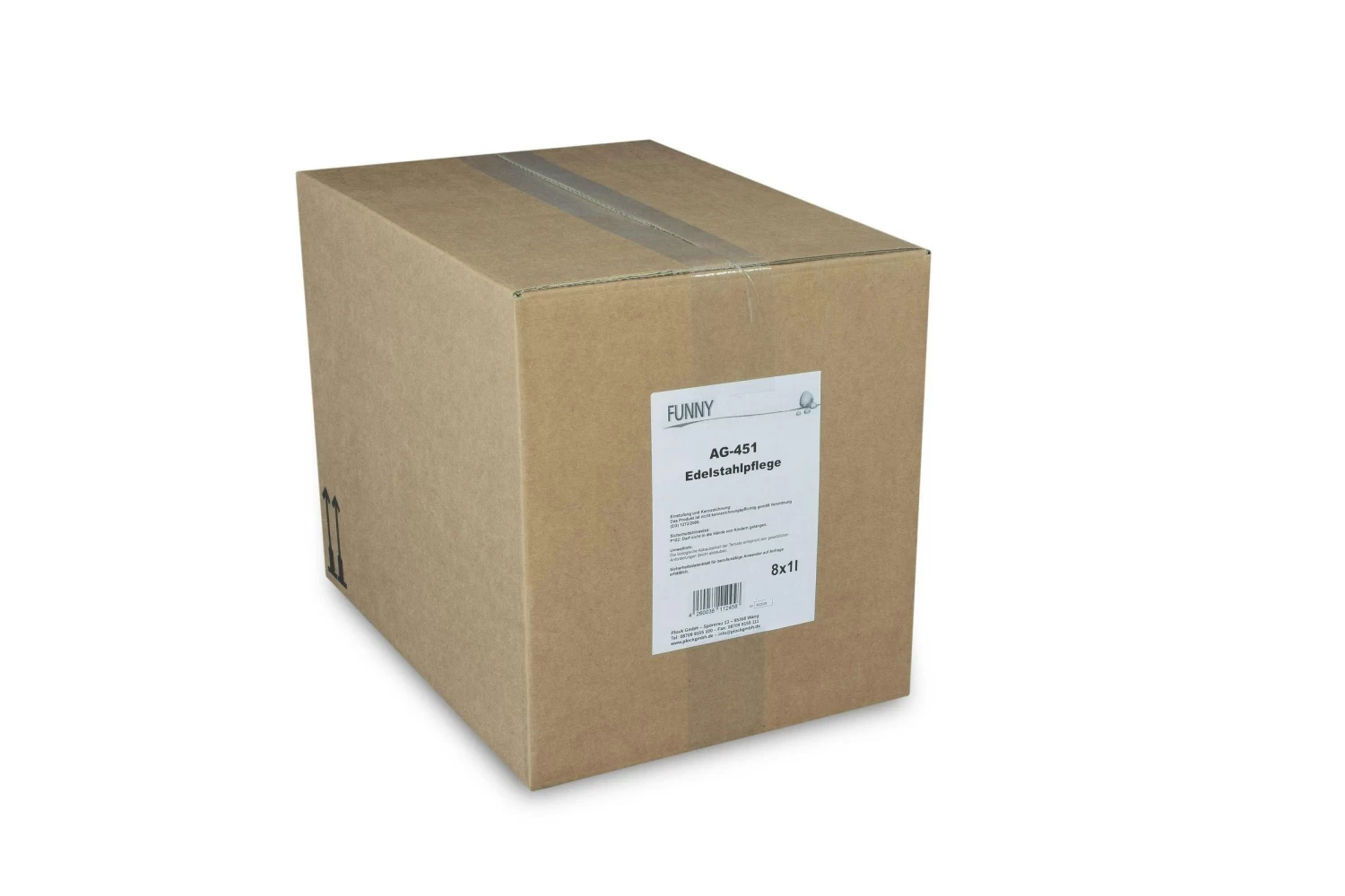 Funny Edelstahlpflege| 8 X 1 L + Sprayer | Selbstglänzend Ohne Polieren 7 Funny Edelstahlpflege| 8 X 1 L + Sprayer | Selbstglänzend Ohne Polieren – Bild 7