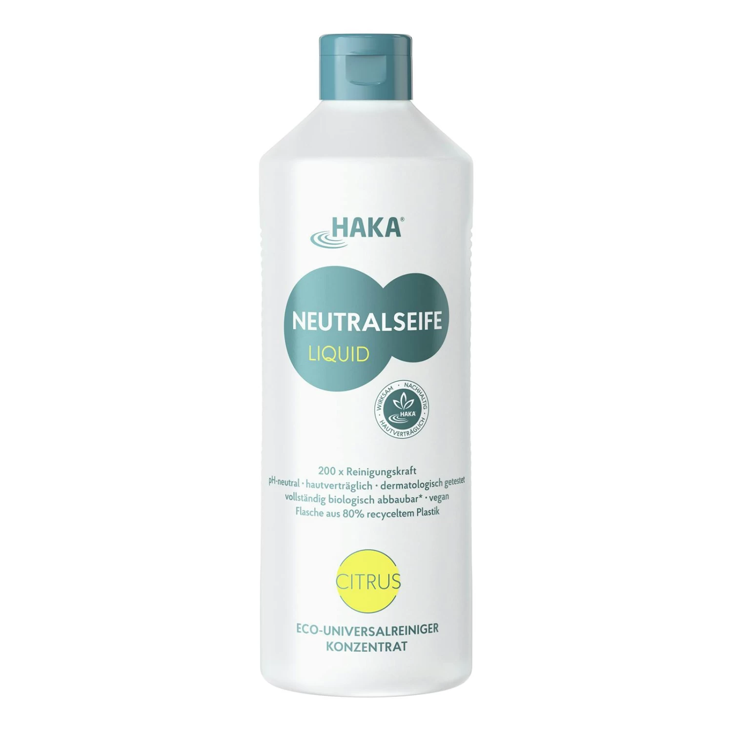 HAKA Neutralseife Liquid Citrus Allzweckreiniger Für Haushalt Und Auto, 1 Liter 1 HAKA Neutralseife Liquid Citrus Allzweckreiniger Für Haushalt Und Auto, 1 Liter