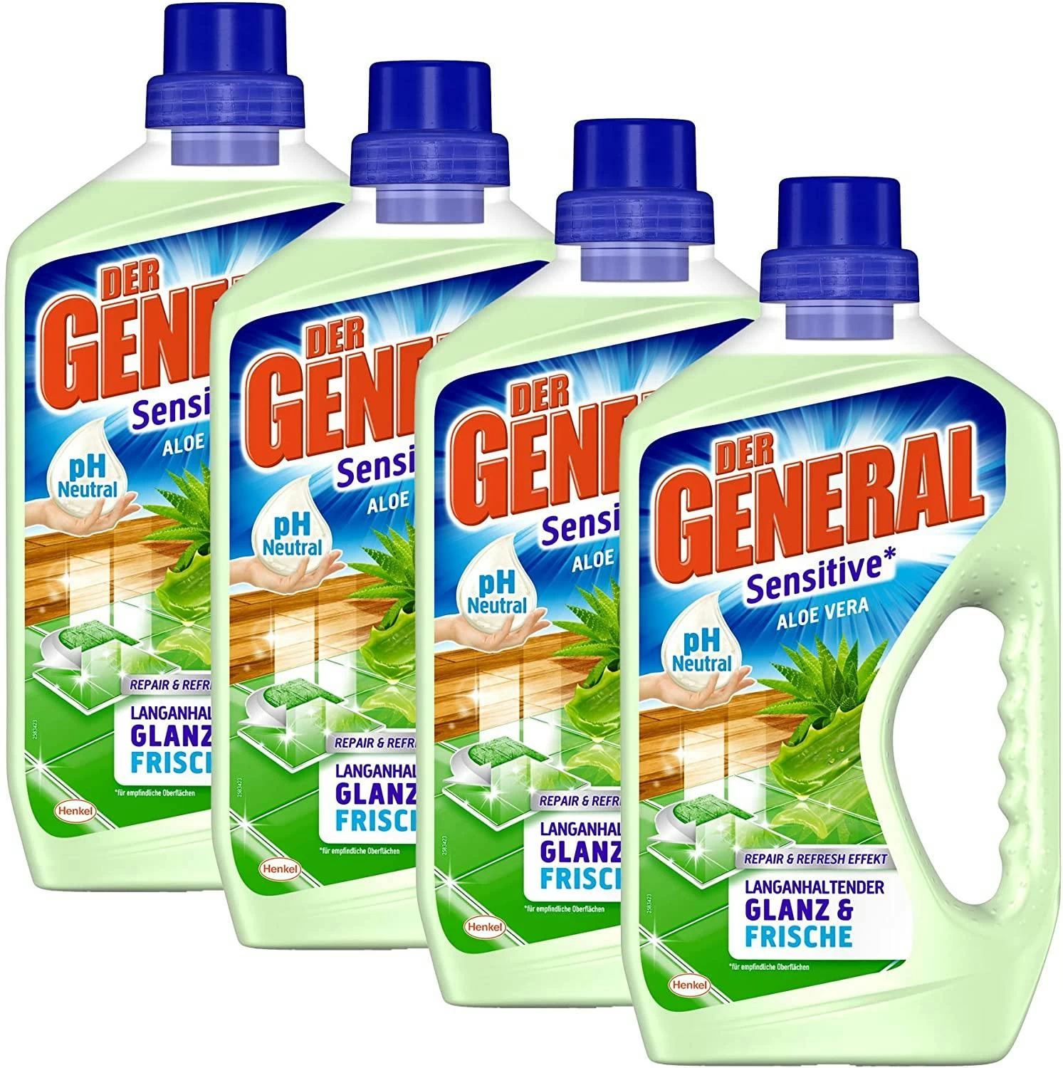 Der General Sensitive Aloe Vera 4er Pack Allzweckreiniger 4x750 Ml Reiniger 1 Der General Sensitive Aloe Vera 4er Pack Allzweckreiniger 4x750 Ml Reiniger