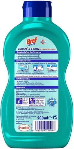 Bref Power Ceran & Stahl 6er Pack Edelstahl Reinigung 6x500 Ml Reinigungsmittel -Bestes Waschmittel Geschäft b925aad2 719c 46bf be3b cb41298aea0e