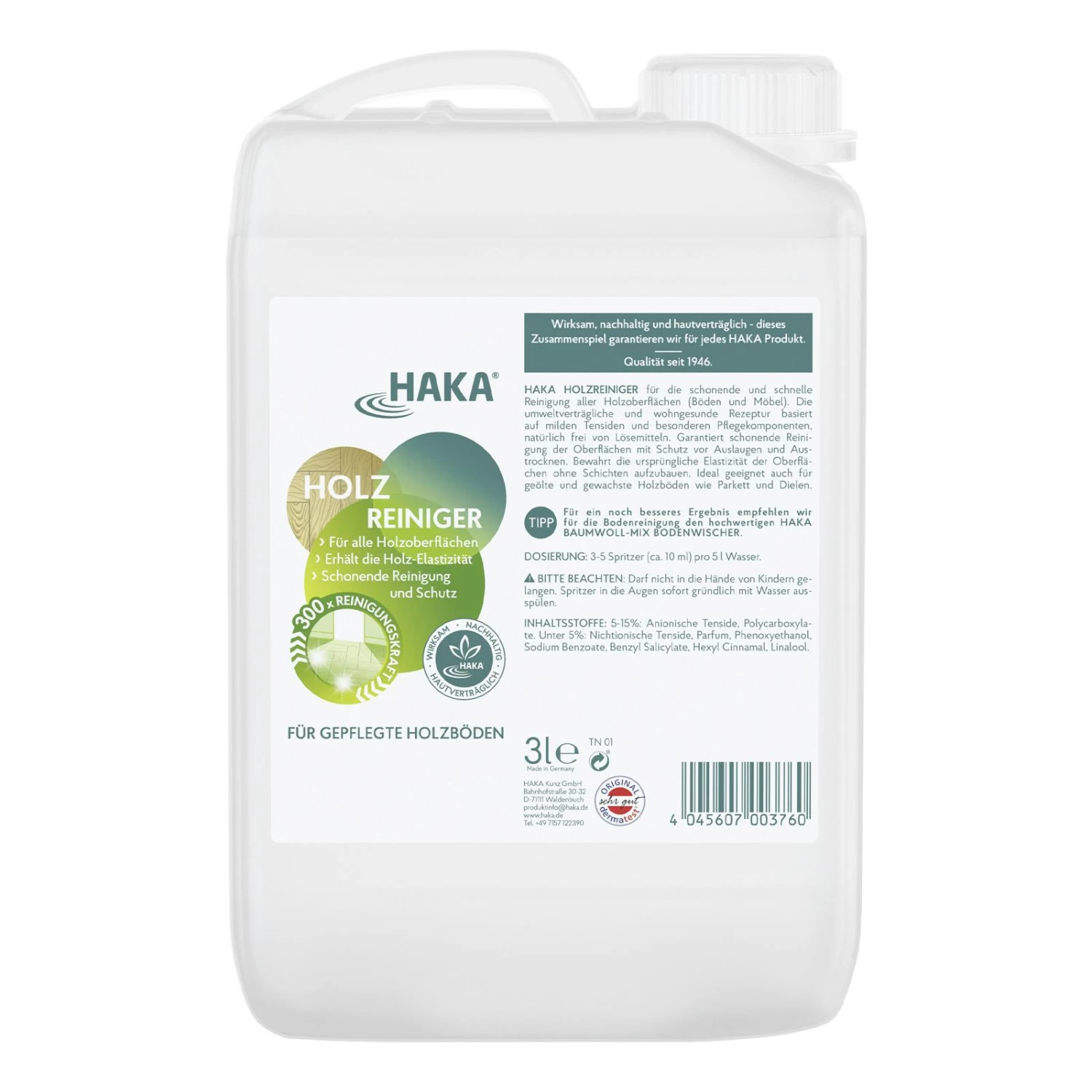 HAKA Glanzreiniger Boden, 3 Liter 3 HAKA Glanzreiniger Boden, 3 Liter – Bild 3