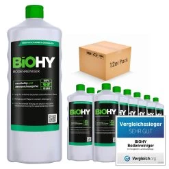BiOHY Bodenreiniger (1l Flasche) | Konzentrat Für Alle Reinigungsgeräte Und Alle Hartböden | Angenehmer Geruch Und Streifenfreie Reinigung -Bestes Waschmittel Geschäft c5cdc0a3 47a4 4777 ad7b b88326592542 1
